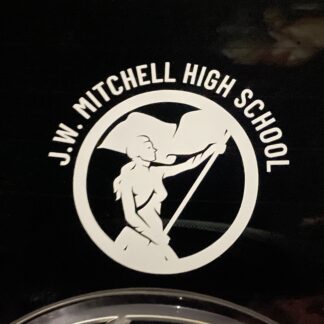 Vinyl Car Window Sticker - High School Sports